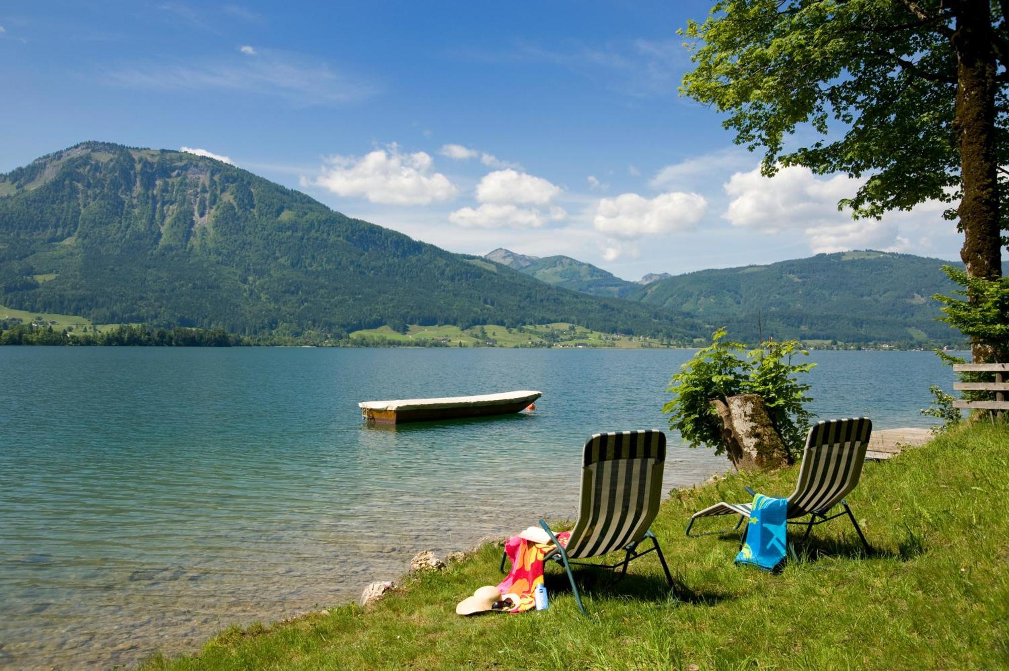 Gaestehaus Kasbichler Sankt Wolfgang im Salzkammergut Bagian luar foto
